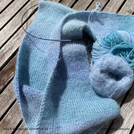 Strickschrift Erdbeeren der Motivsocken "Himmel un Ääd"