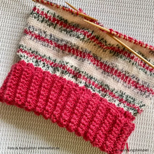 Weihnachtsmütze Vilsalpsee kurz vor Beginn der Abnahmerunden