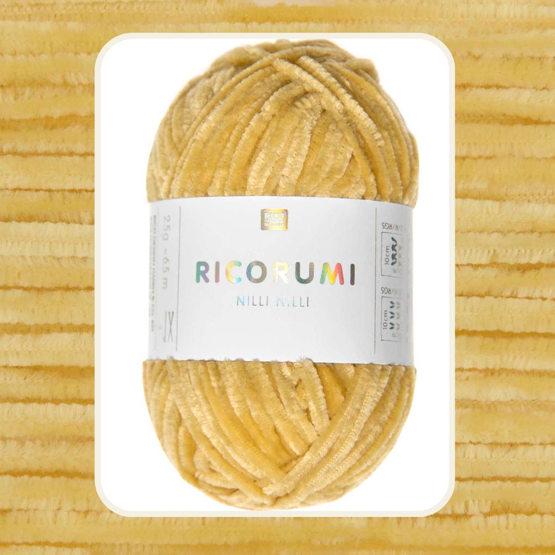 Ricorumi Nilli Nilli 25g 100% Polyester 004 senf