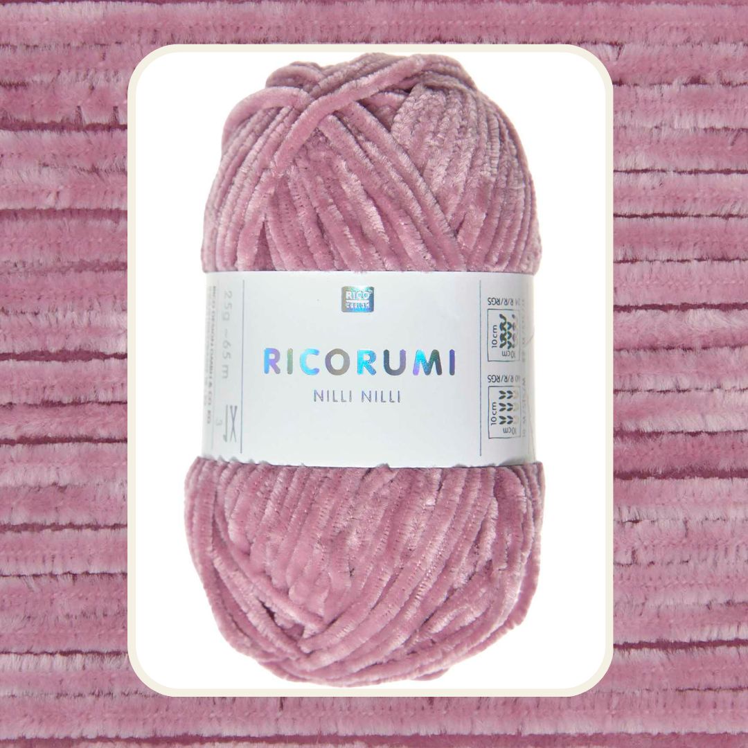 Ricorumi Nilli Nilli 25g 100% Polyester 010 beere
