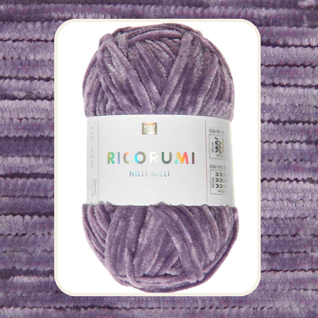 Ricorumi Nilli Nilli 25g 100% Polyester 012 lila