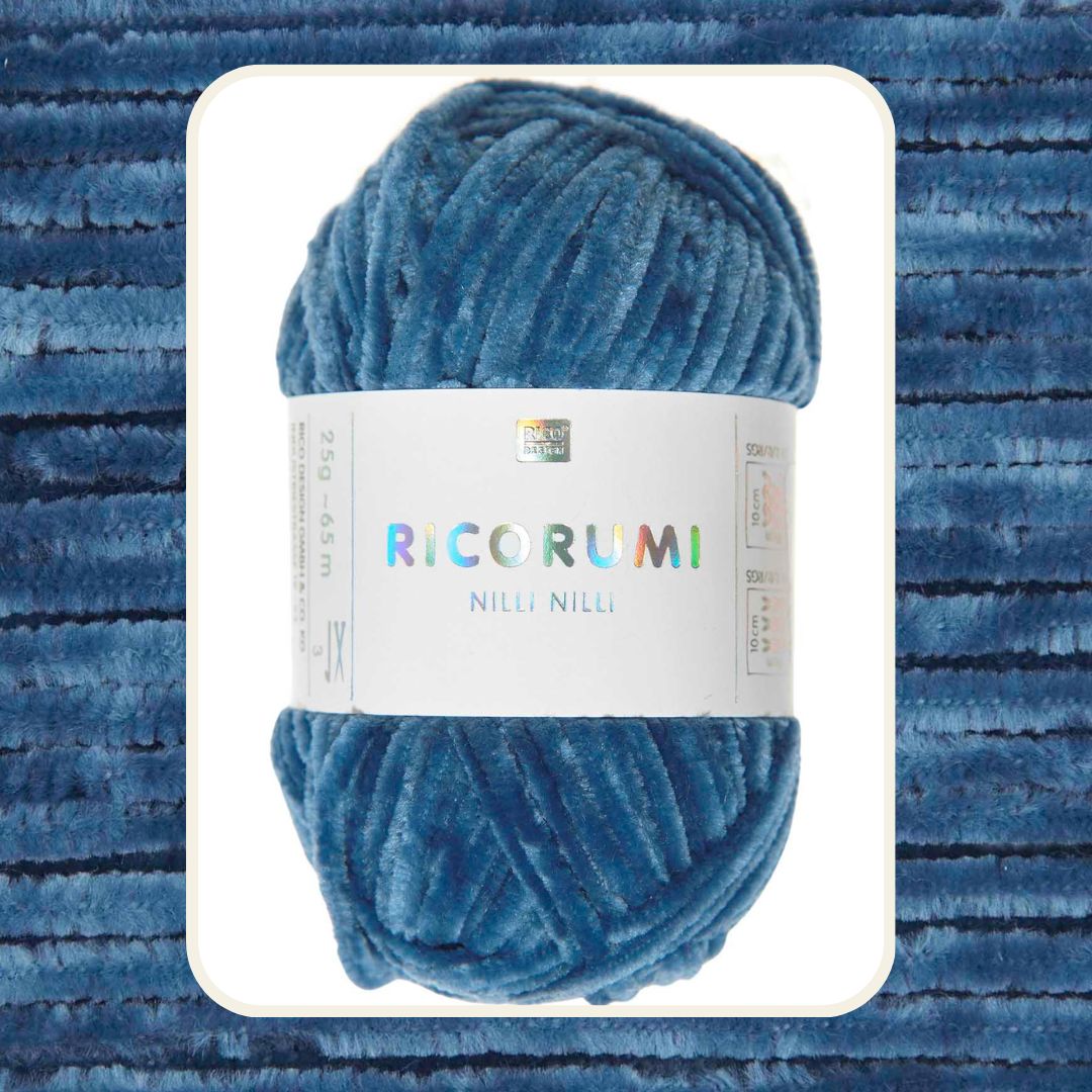 Ricorumi Nilli Nilli 25g 100% Polyester 013 blau