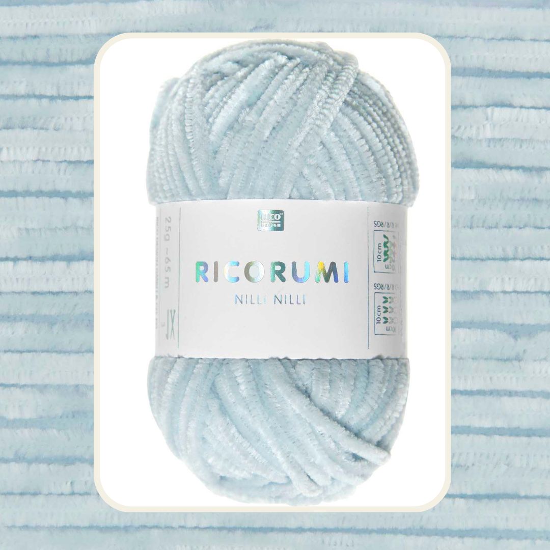 Ricorumi Nilli Nilli 25g 100% Polyester 014 hellblau