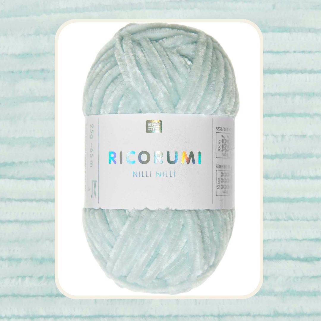 Ricorumi Nilli Nilli 25g 100% Polyester 015 eisblau