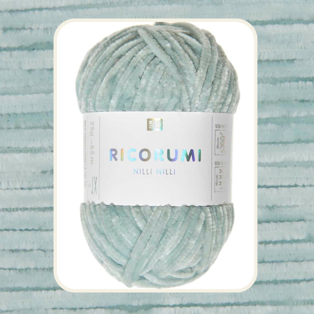 Ricorumi Nilli Nilli 25g 100% Polyester 016 aqua