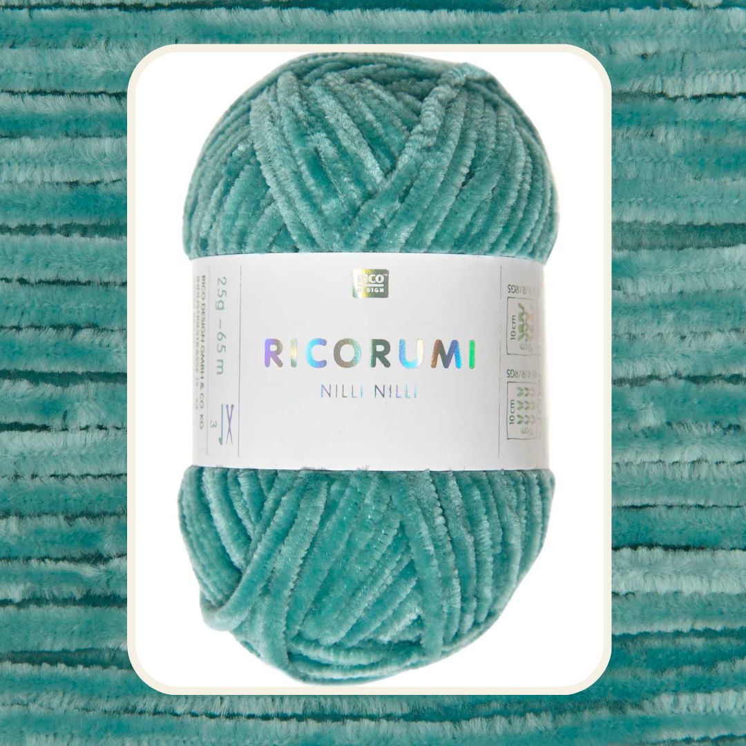 Ricorumi Nilli Nilli 25g 100% Polyester 017 tuerkis