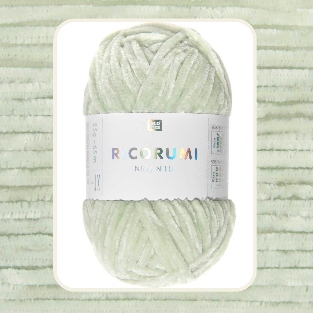 Ricorumi Nilli Nilli 25g 100% Polyester 018 mint