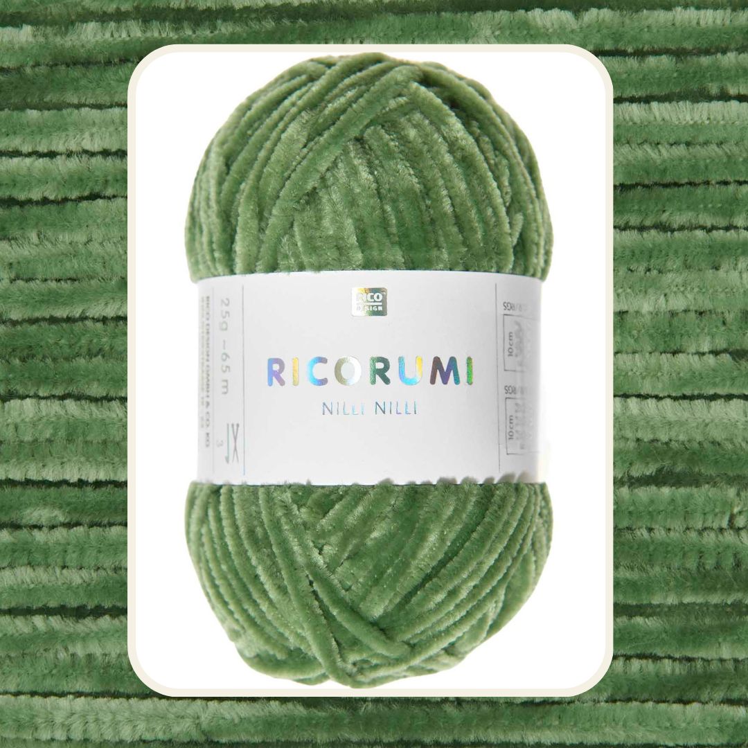 Ricorumi Nilli Nilli 25g 100% Polyester 019 grün