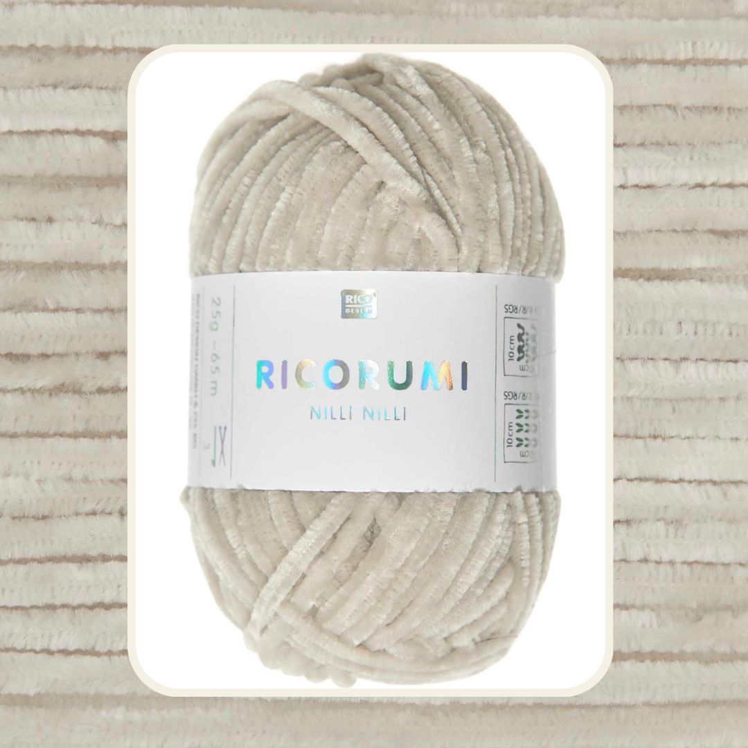 Ricorumi Nilli Nilli 25g 100% Polyester 021 natur