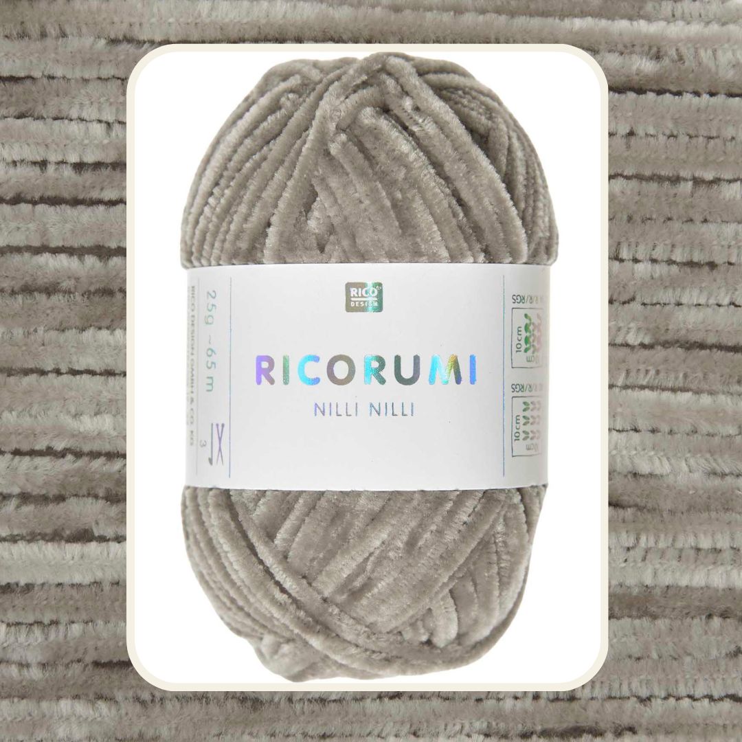 Ricorumi Nilli Nilli 25g 100% Polyester 022 beige