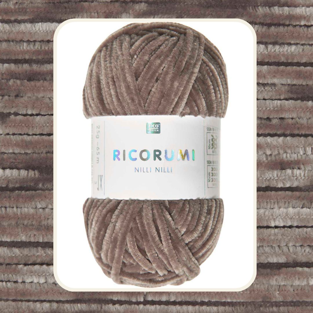 Ricorumi Nilli Nilli 25g 100% Polyester 023 nougat