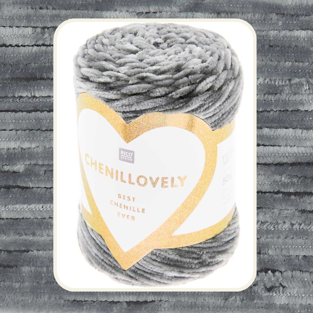 Creative Chenillovely dk 100% Polyester 008 grau