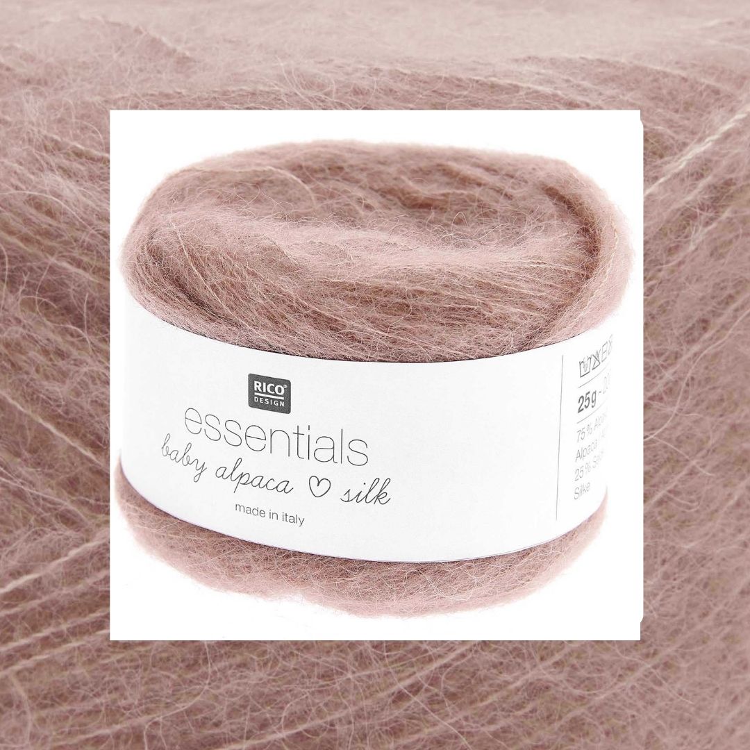 essentials Baby Alpaca loves Silk 007 altrosa