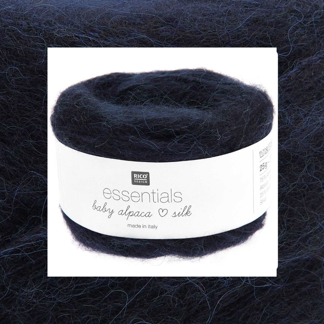 essentials Baby Alpaca loves Silk 012 marine