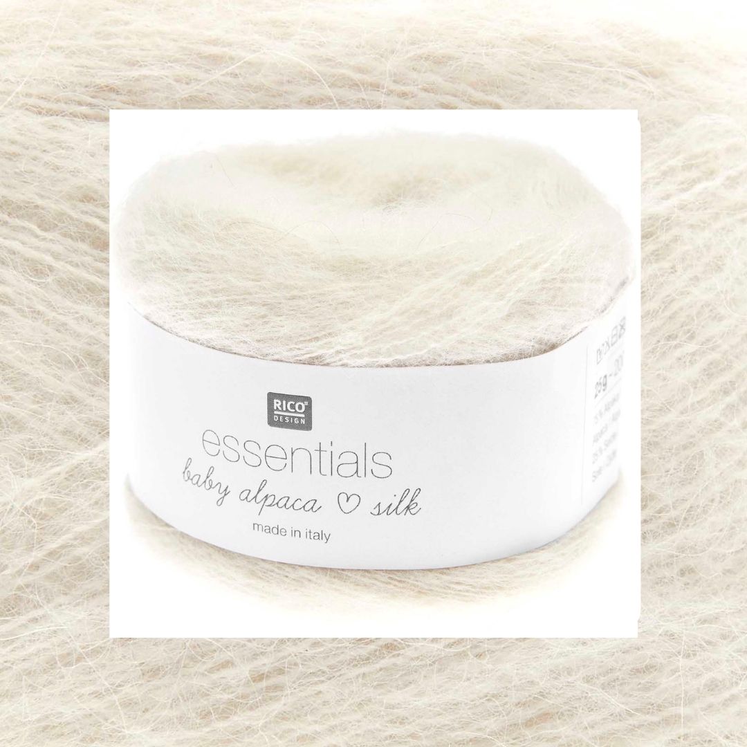 essentials Baby Alpaca loves Silk 013 creme