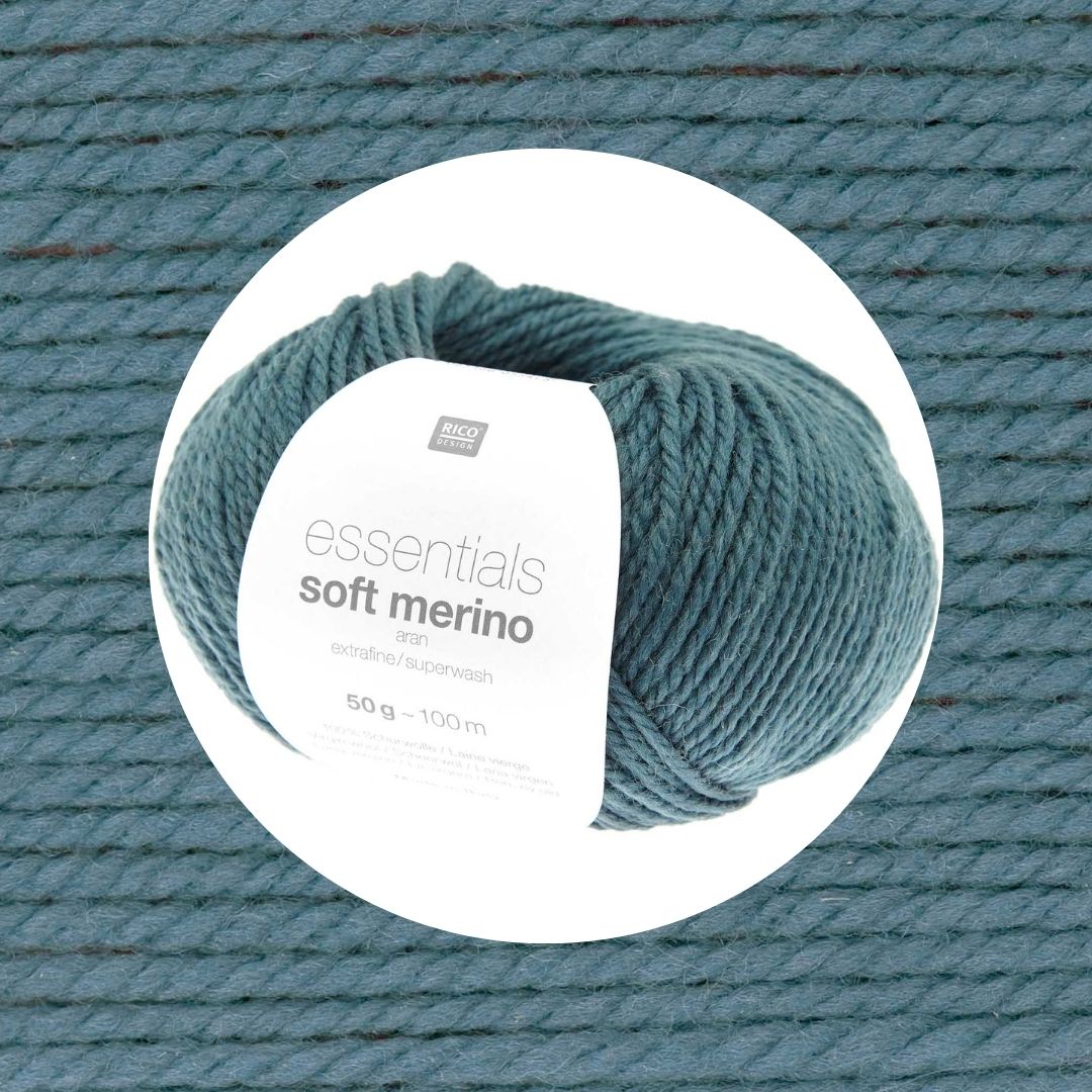 Essentials Soft Merino aran 50g 100m Farbe schiefer 102