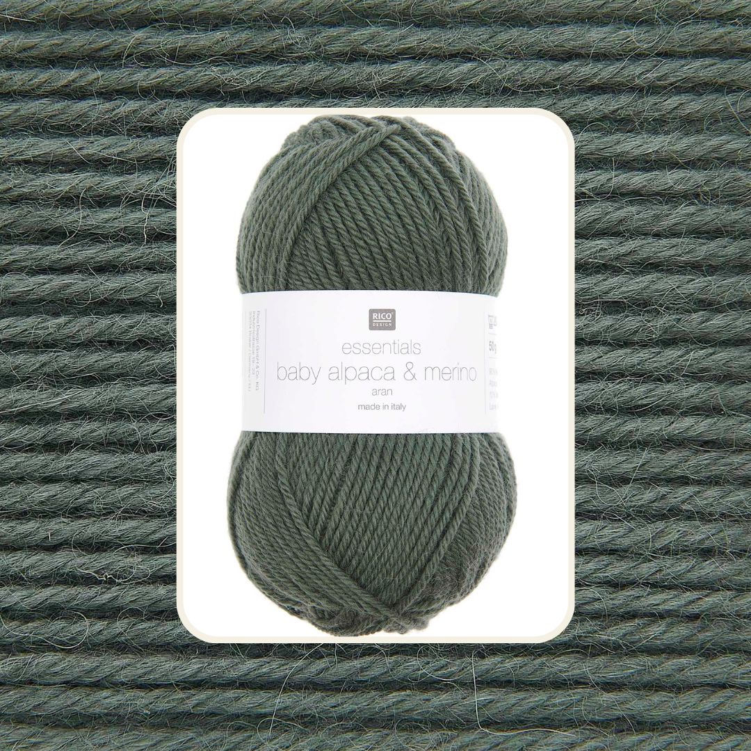 Baby Alpaca Merino aran 50g 100m 007 efeu