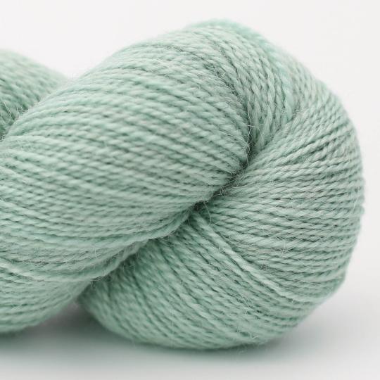 Moorland Mohair Sockenwolle Strang 100g 420m 09 hebrides green