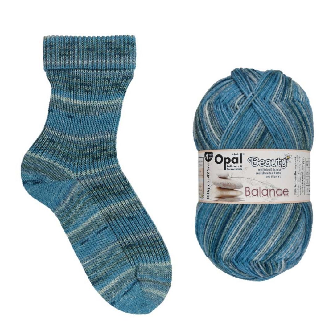 Sockenwolle Beauty Balance Opal grenzenlose Weite Stricksocken Knäuel