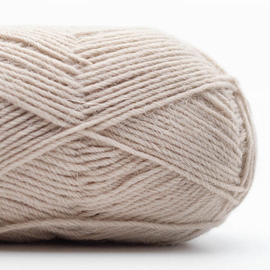 Edelweiß Alpaka 25g 100m Sockenwolle mit 10% Alpaka-Anteil Farbe 003 hellbeige
