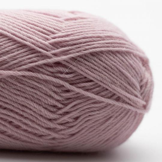 Edelweiß Alpaka 25g 100m Sockenwolle mit 10% Alpaka-Anteil Farbe 005 blasslila