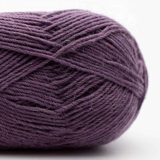 Edelweiß Alpaka 25g 100m Sockenwolle mit 10% Alpaka-Anteil Farbe 006 grau-heide