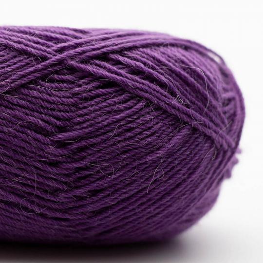 Edelweiß Alpaka 25g 100m Sockenwolle mit 10% Alpaka-Anteil Farbe 008 lila