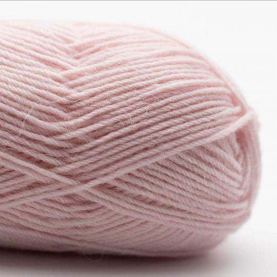 Edelweiß Alpaka 25g 100m Sockenwolle mit 10% Alpaka-Anteil Farbe 010 babyrosa