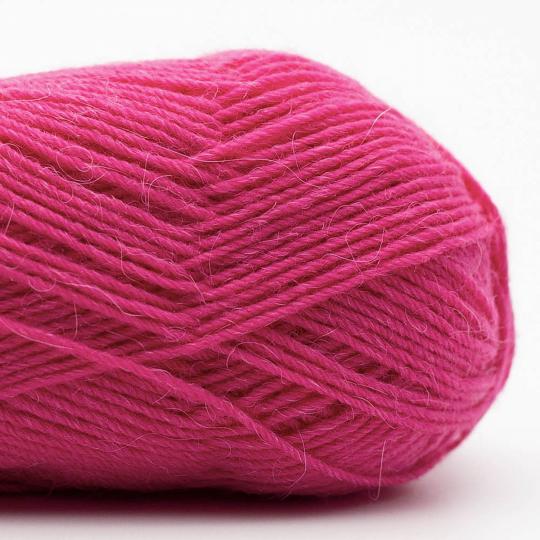 Edelweiß Alpaka 25g 100m Sockenwolle mit 10% Alpaka-Anteil Farbe 013 violettrosa