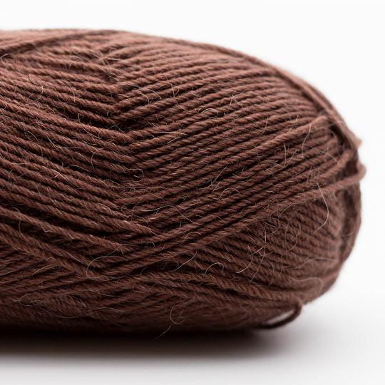 Edelweiß Alpaka 25g 100m Sockenwolle mit 10% Alpaka-Anteil Farbe 023 bran