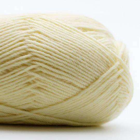Edelweiß Alpaka 25g 100m Sockenwolle mit 10% Alpaka-Anteil Farbe 025 blassgelb