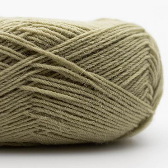 Edelweiß Alpaka 25g 100m Sockenwolle mit 10% Alpaka-Anteil Farbe 030 khaki