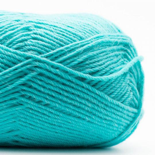 Edelweiß Alpaka 25g 100m Sockenwolle mit 10% Alpaka-Anteil Farbe 035 türkis

