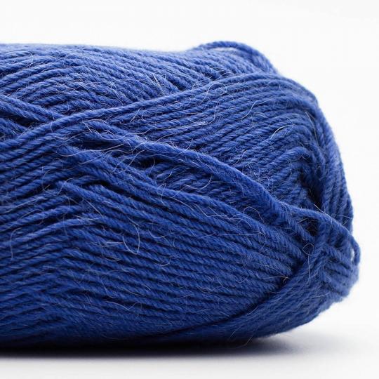 Edelweiß Alpaka 25g 100m Sockenwolle mit 10% Alpaka-Anteil Farbe 040 dunkelblau
