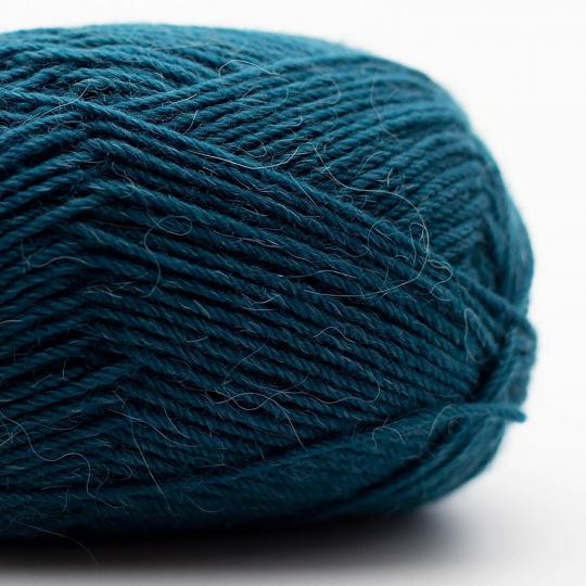 Edelweiß Alpaka 25g 100m Sockenwolle mit 10% Alpaka-Anteil Farbe 041 tiefblau