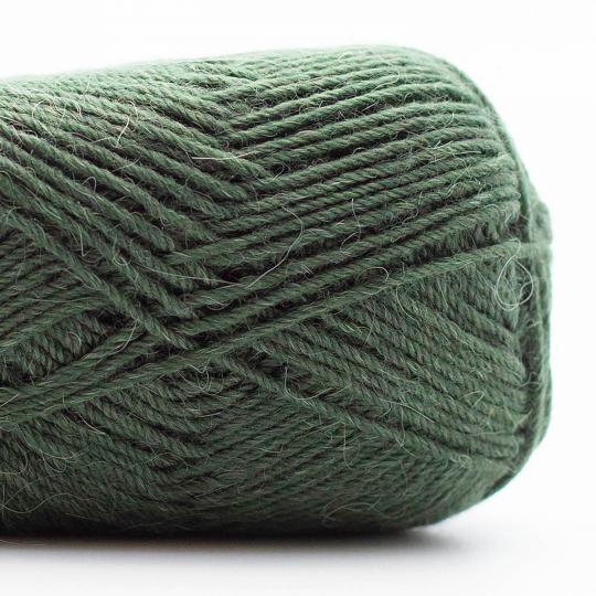 Edelweiß Alpaka 25g 100m Sockenwolle mit 10% Alpaka-Anteil Farbe 047 kaefer-grün