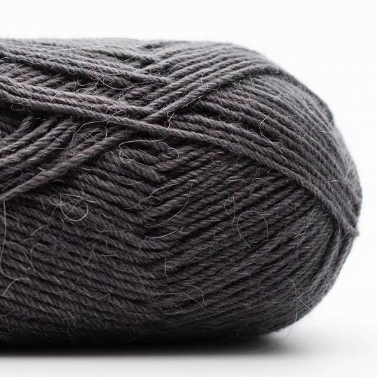 Edelweiß Alpaka 25g 100m Sockenwolle mit 10% Alpaka-Anteil Farbe 054 silber