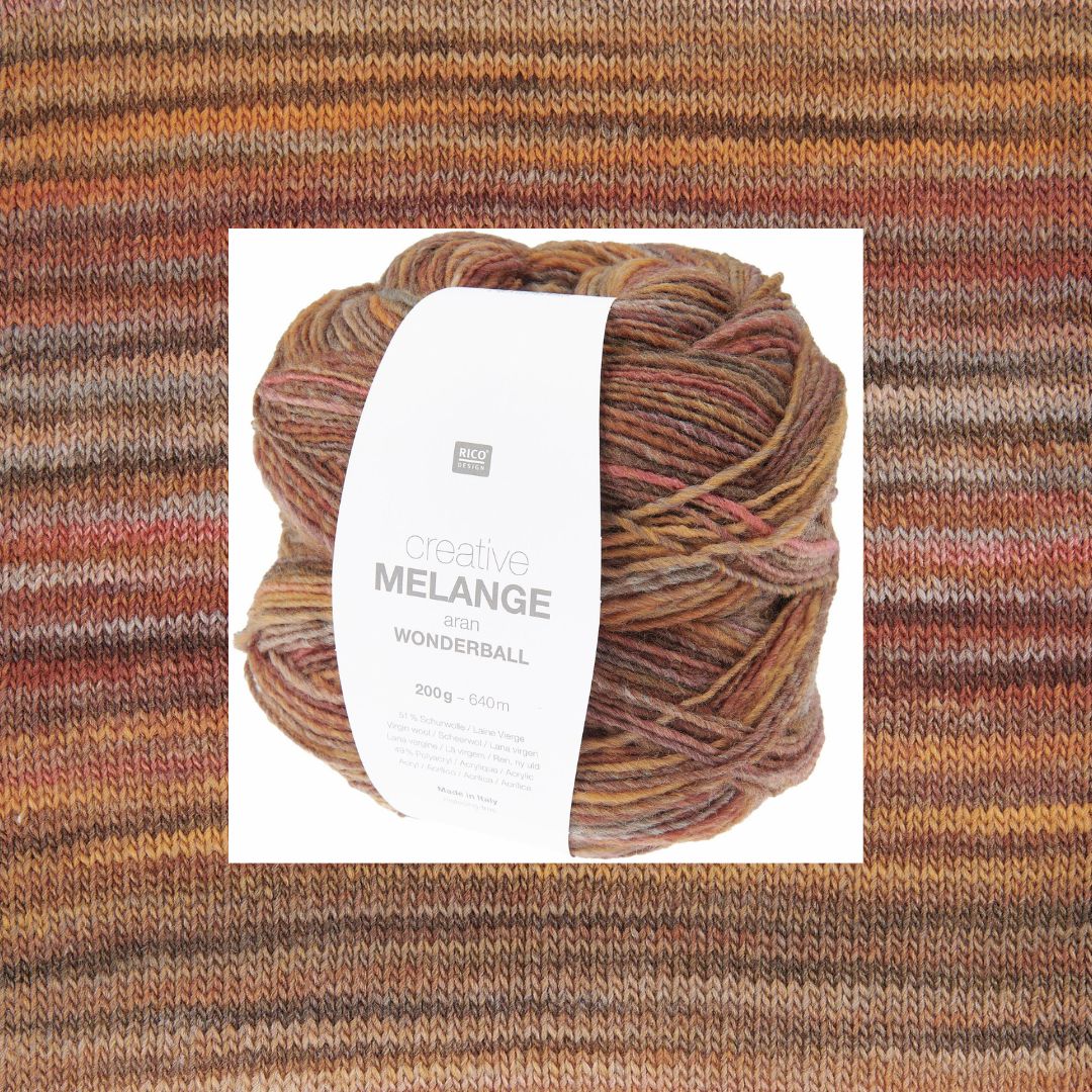 Creative Melange Wonderball aran 200g 640 m 029 autumn