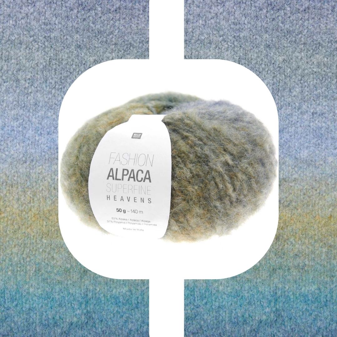 Fashion Alpaca superfine Heavens 50g 140m  Alpakawolle Farbe aqua Nr. 007
