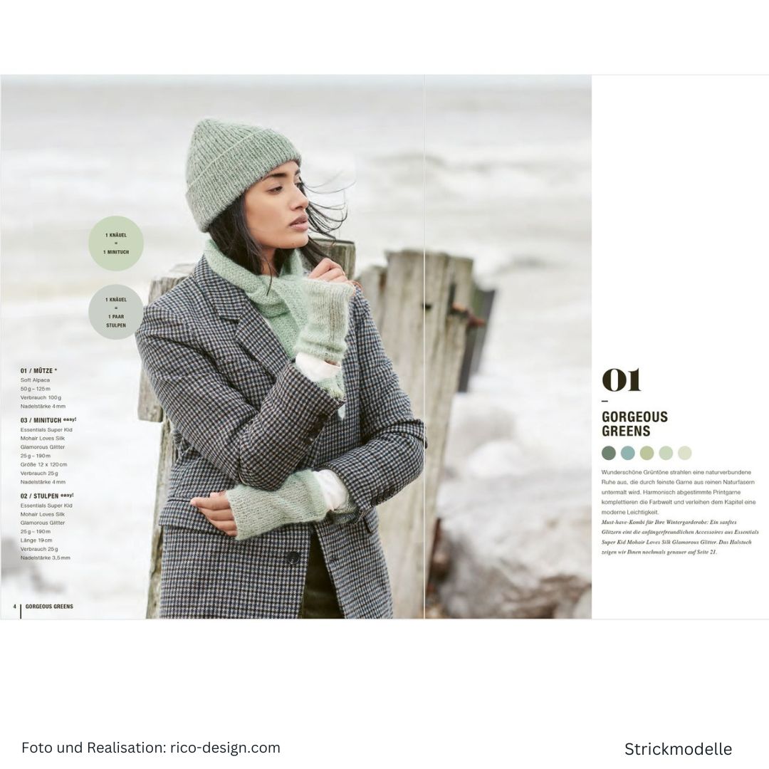 Lovewool Nr. 21 Das Handstrickmagazin Herbst-/Winterkollektion - Strick-/Häkelmodelle Seite 4 und 5