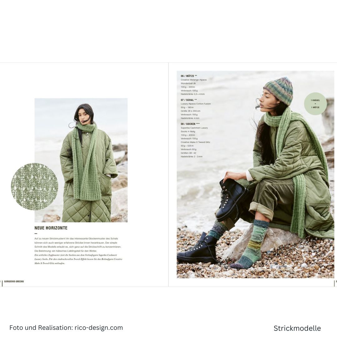 Lovewool Nr. 21 Das Handstrickmagazin Herbst-/Winterkollektion - Strick-/Häkelmodelle Seite 8 und 