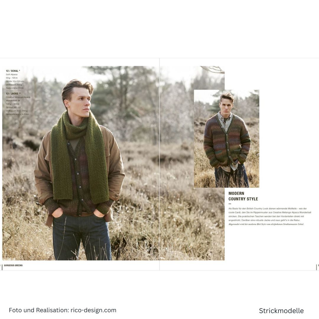 Lovewool Nr. 21 Das Handstrickmagazin Herbst-/Winterkollektion - Strick-/Häkelmodelle Seite 14 und 15