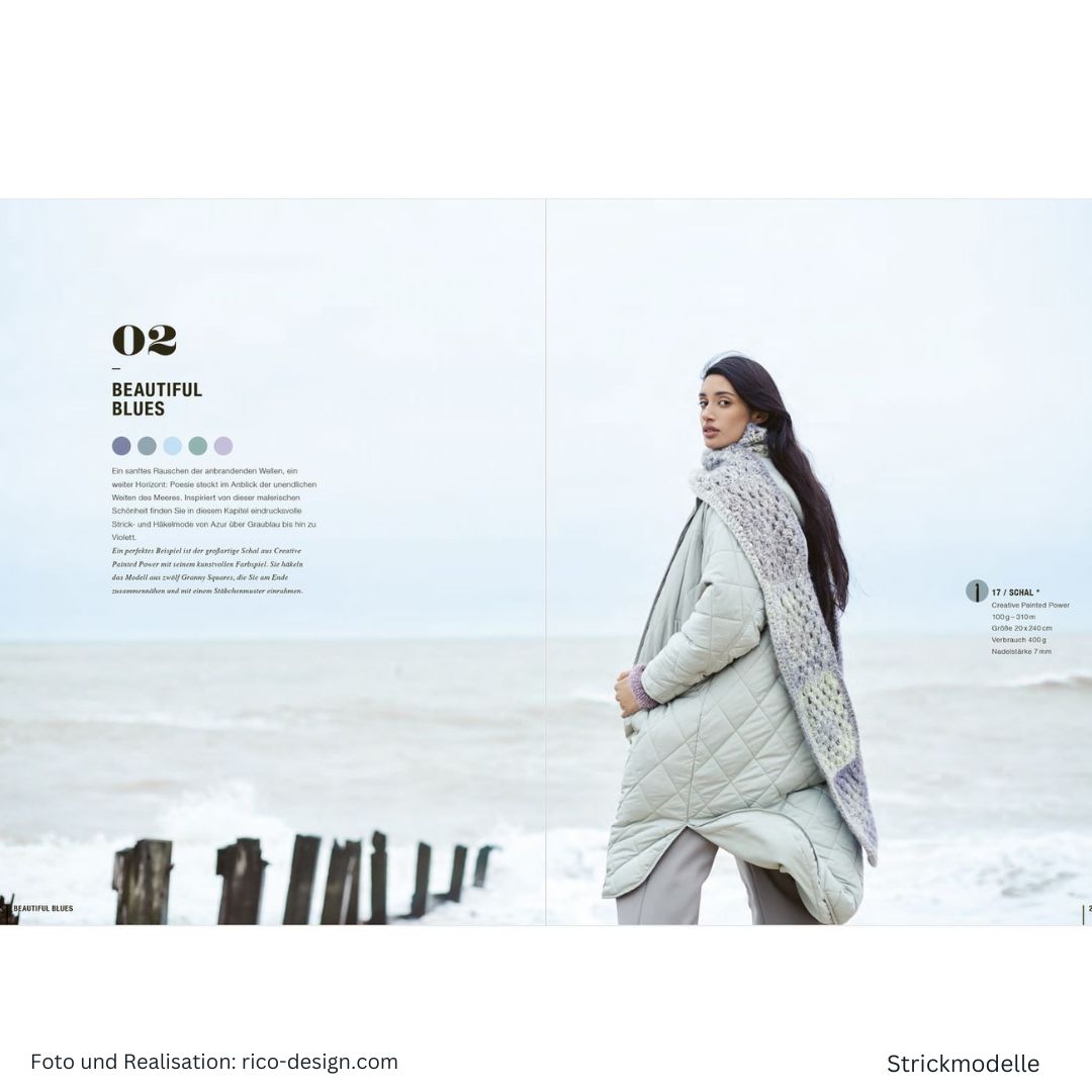 Lovewool Nr. 21 Das Handstrickmagazin Herbst-/Winterkollektion - Strick-/Häkelmodelle Seite22 und 23