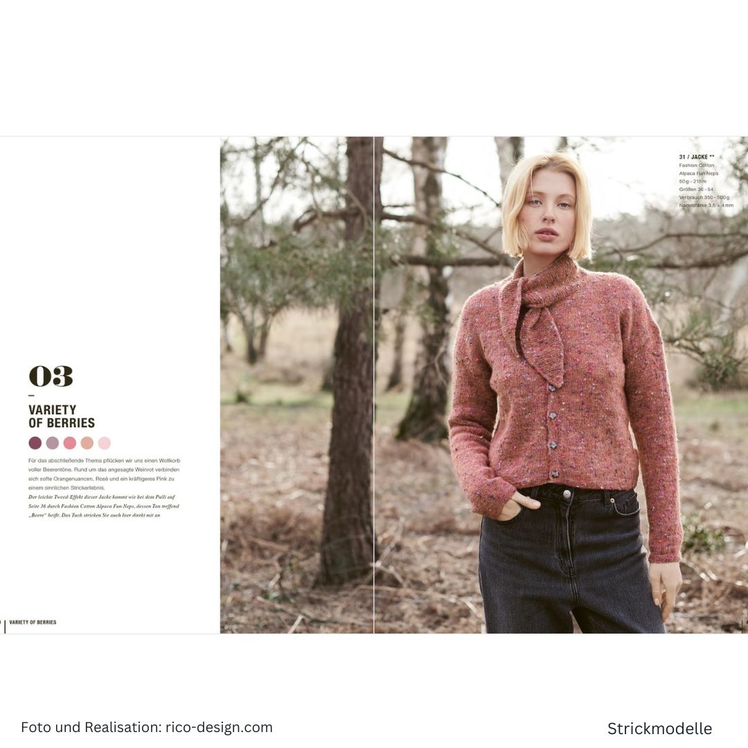 Lovewool Nr. 21 Das Handstrickmagazin Herbst-/Winterkollektion - Strick-/Häkelmodelle Seite 40 und 41