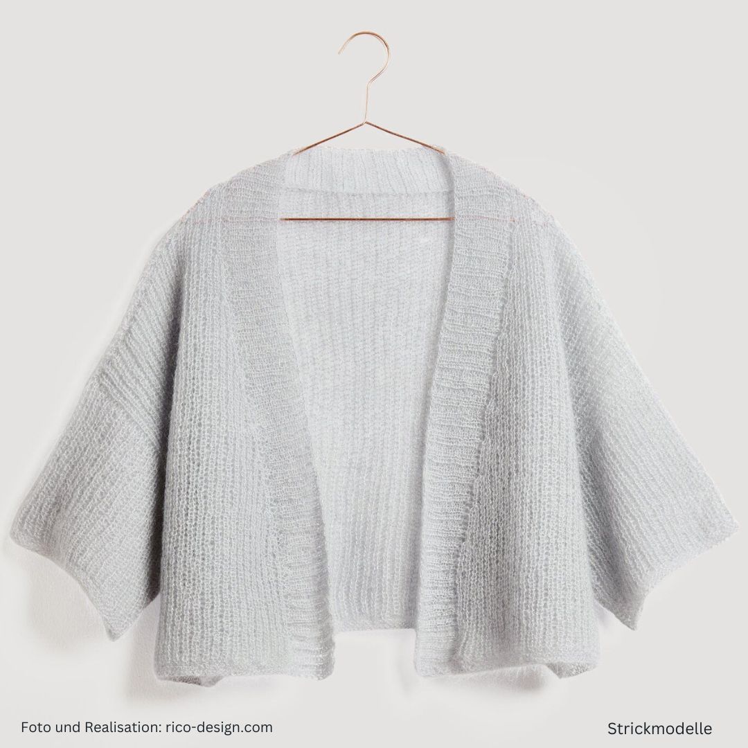 Lovewool Nr. 21 Strickanleitung Weste oversize