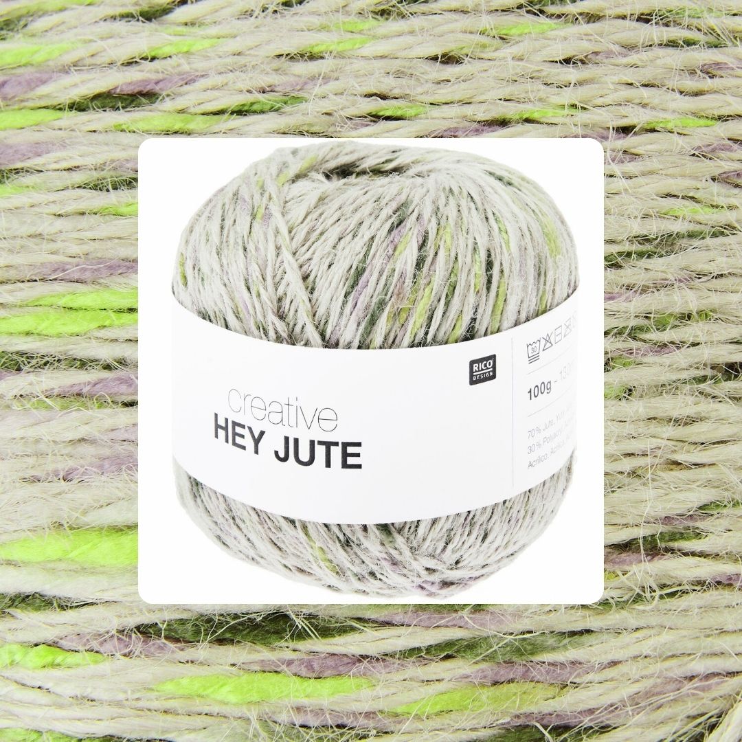 Creative Hey Jute Jutegarn 100g 130m Farbe 008 olives 