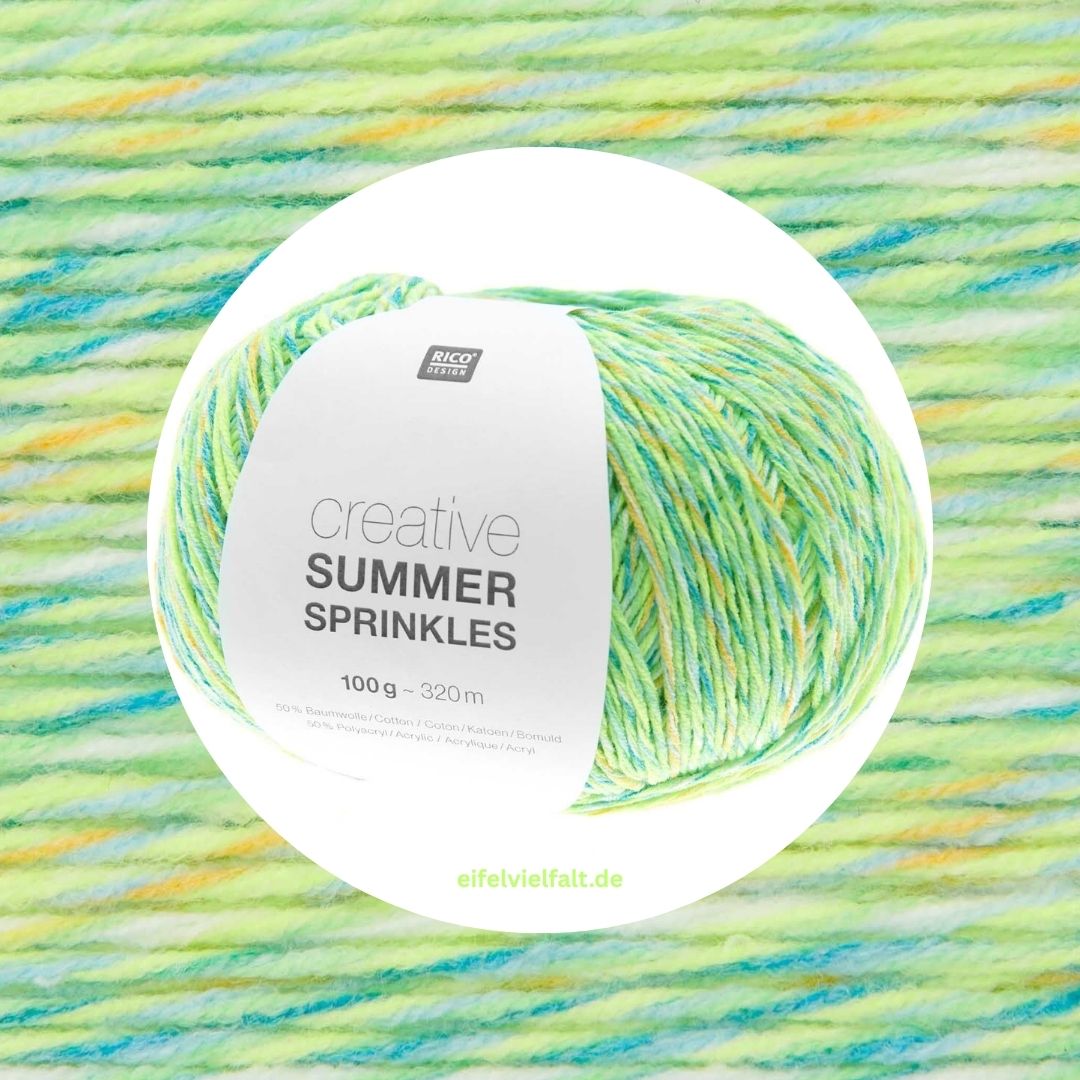 	

Creative Summer Sprinkles Farbe 009 neon-grün 100g 320m Strick- und Häkelwolle 
