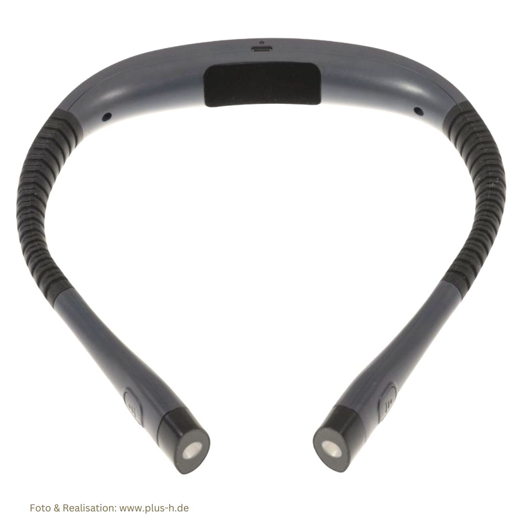 LED Nackenlampe flexibel drehbar kabellos wiederaufladbar in 3 Helligkeitsstufen einstellbar purelite