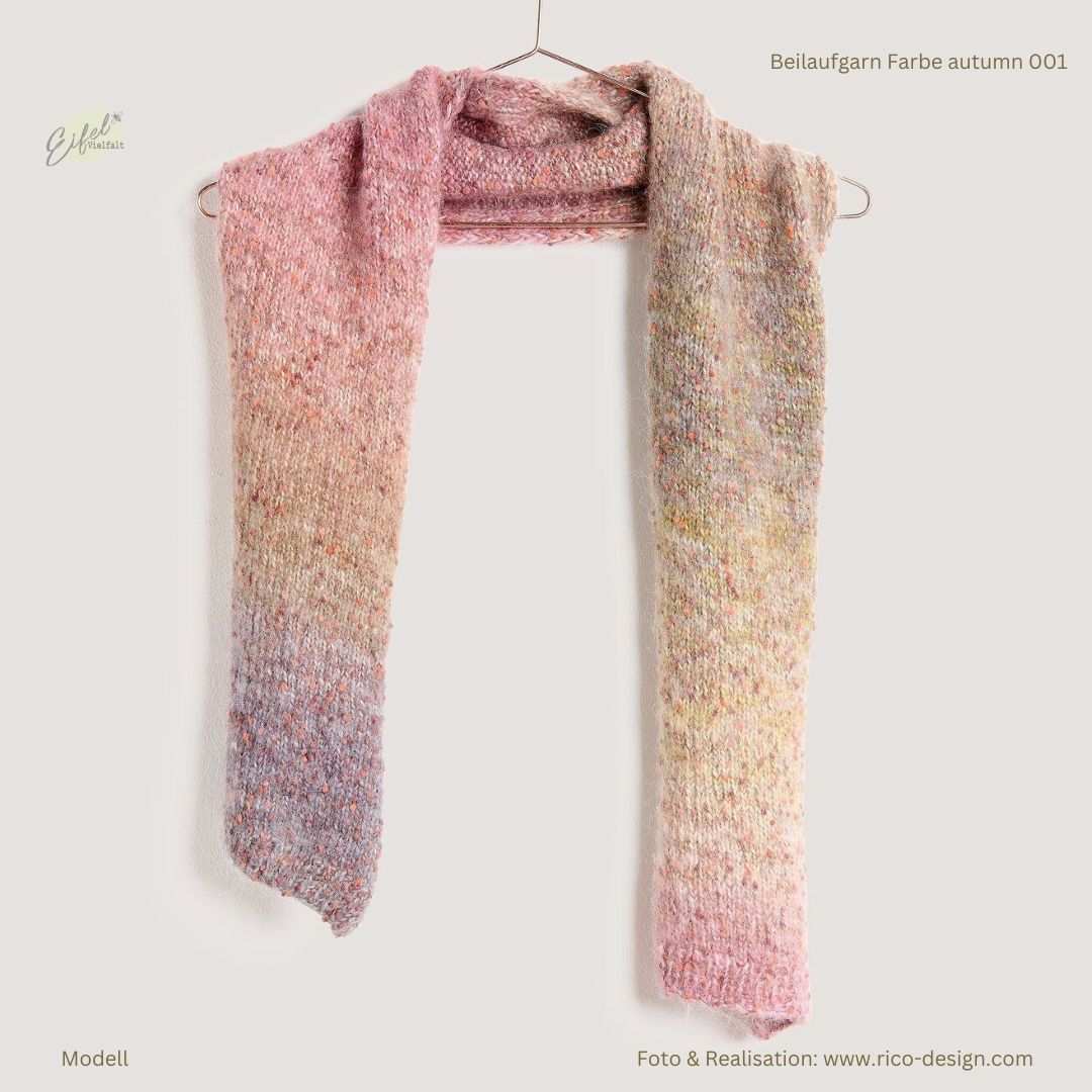 Creative Make it Flöckchen Beilaufgarn 50g 260m Musterstrick Schal