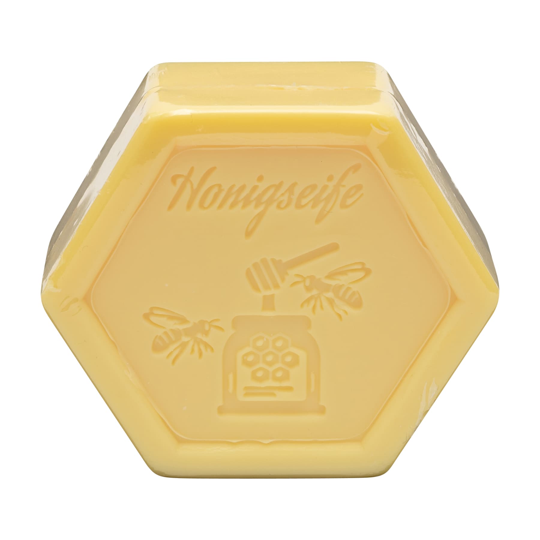 Honigseife pur sechseckig 100g